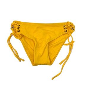 Isabella Rose Lace Tie Bikini Bottom ONLY in Maui Fit Size Medium